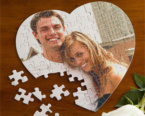 Personalized photo puzzle