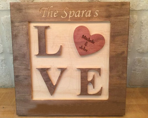 Personalized wall décor