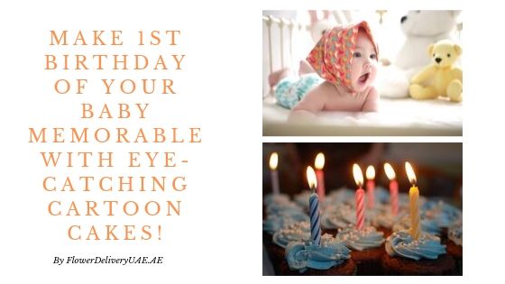 Make 1st Birthday of Your Baby Memorable with Eye-catching Cartoon Cakes!