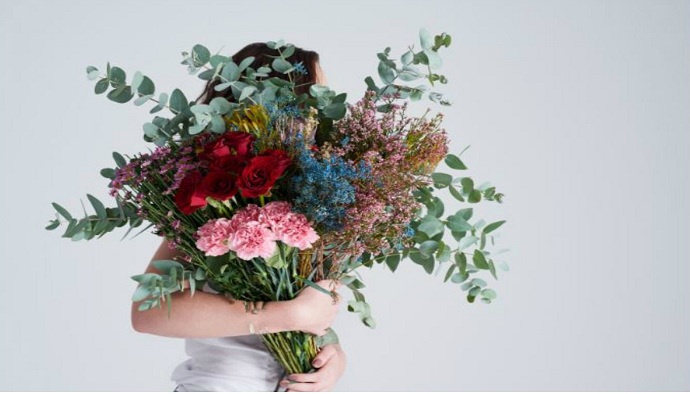 New Year Flower Gift