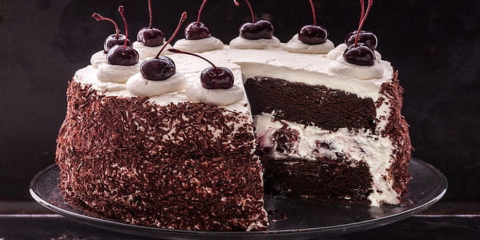 Black Forest Anniversary Cake