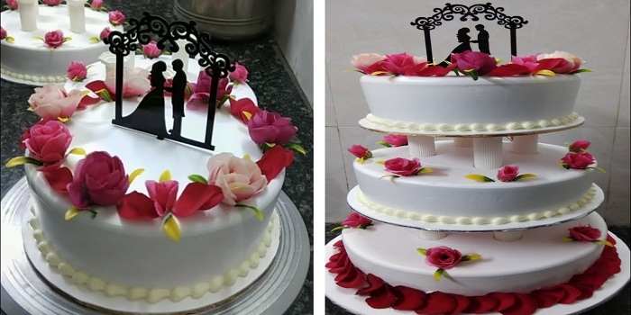 Tiered Anniversary Cakes