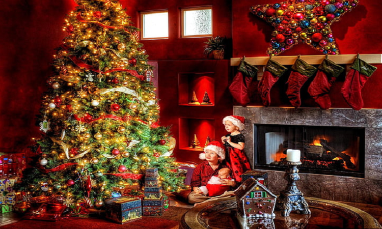 Christmas Celebration at Home