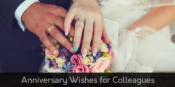 Anniversary wishes for colleagues