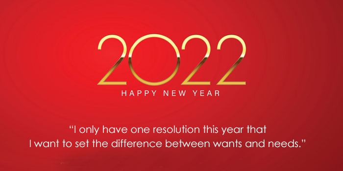 New year resolution quote