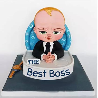 The Best Boss Designer Cake