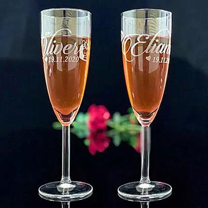 Personalised Engraved Juice Glass