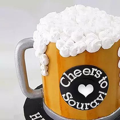 Birthday Special Cheers Cake