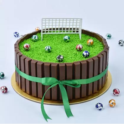 Football Field Designer Cake