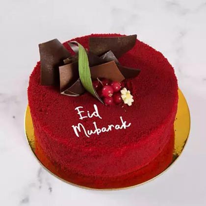 Red Velvet Cake For Eid