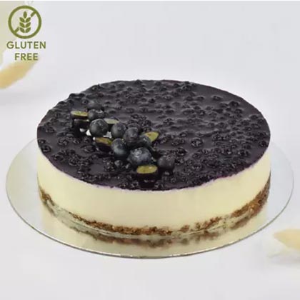 Blueberry Cheese Gluten Free Cake