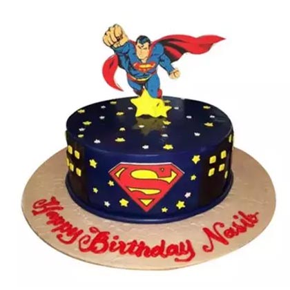 Superman Cakes Chocolate