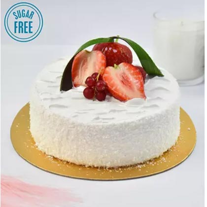 Sugar Free Vanilla Cake Half Kg