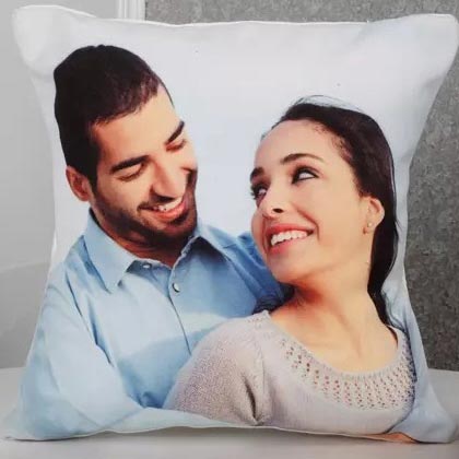 Personalised Cushion For Couple