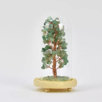 Green Gemstone Wish Tree